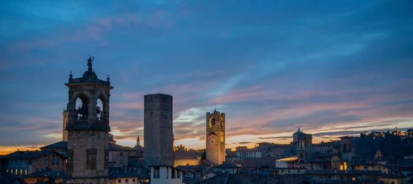 Città Vecchia di Bergamo — Foto Stock