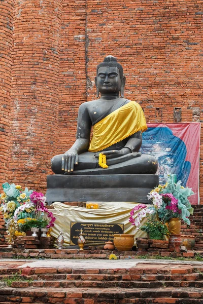 Buddha-Statue aus Bronze — Stockfoto