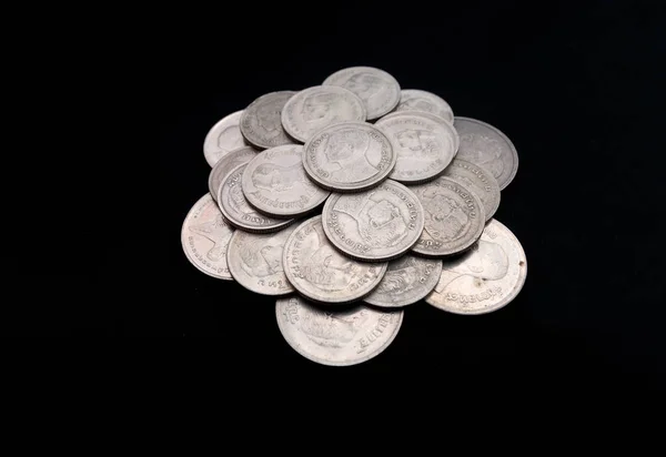 Thai bath coins — Stock Photo, Image