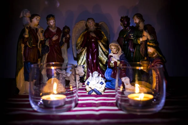 Рождение Иисуса в Вифлееме — стоковое фото