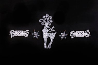 Chistmas beyaz süslemeleri