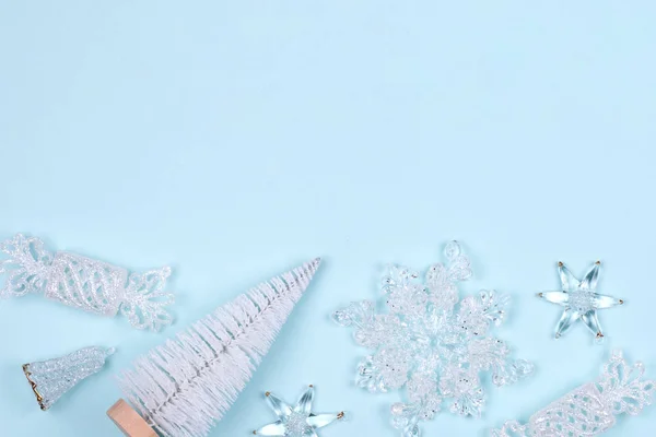 Chistmas beyaz süslemeleri