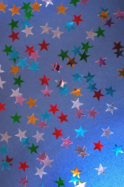 Neşeli renkli yıldız arkaplanı