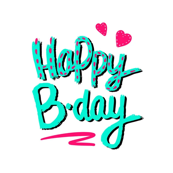 Mutlu yıllar el çizimi mektupları.