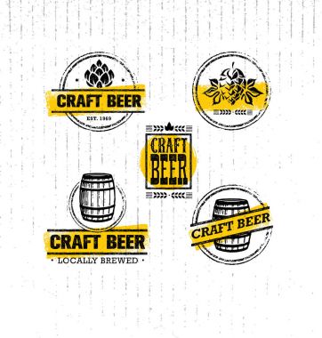 Yerel zanaat bira içmek 