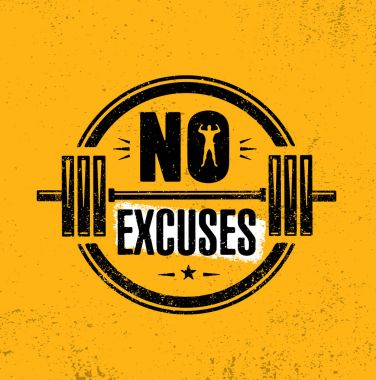 Hiçbir Excuses.Motivation teklif 