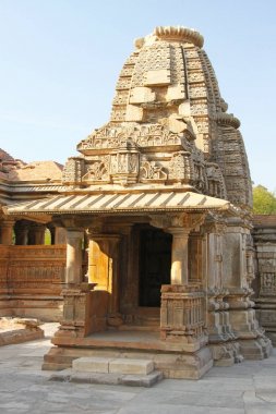 Sas Bahu Temple (Nagda)  in Gwalior city, Rajasthan, India clipart