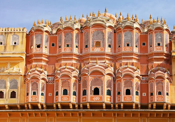 Hawa Mahal Palace - Palácio dos Ventos, Jaipur, Índia . — Fotografia de Stock