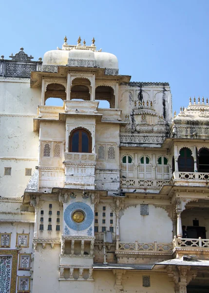 Városi palota Udaipur, India — Stock Fotó