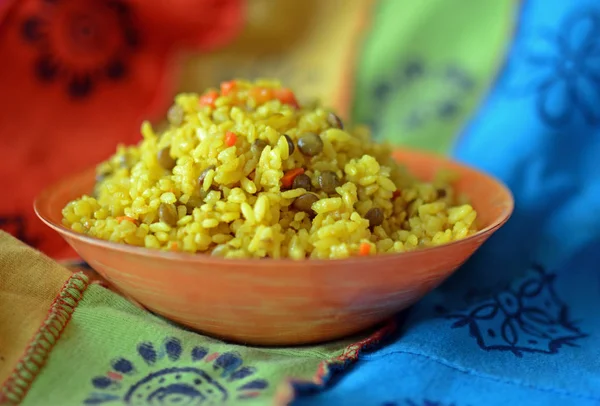 Khichdi (khicri) geleneksel Hint yemeği