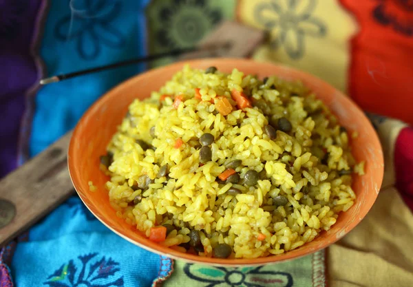 Khichdi (khicri) geleneksel Hint yemeği