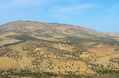  Fes, Fas kenti yakınlarındaki manzara