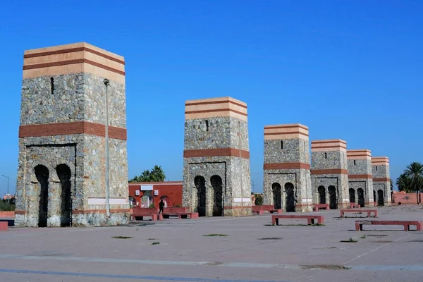 Yedi Saints Marakeş adlı sütunlar. 