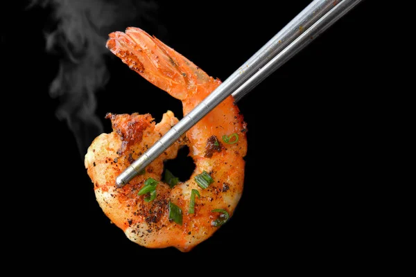Grill Shrimp BBQ style — Stock Photo, Image