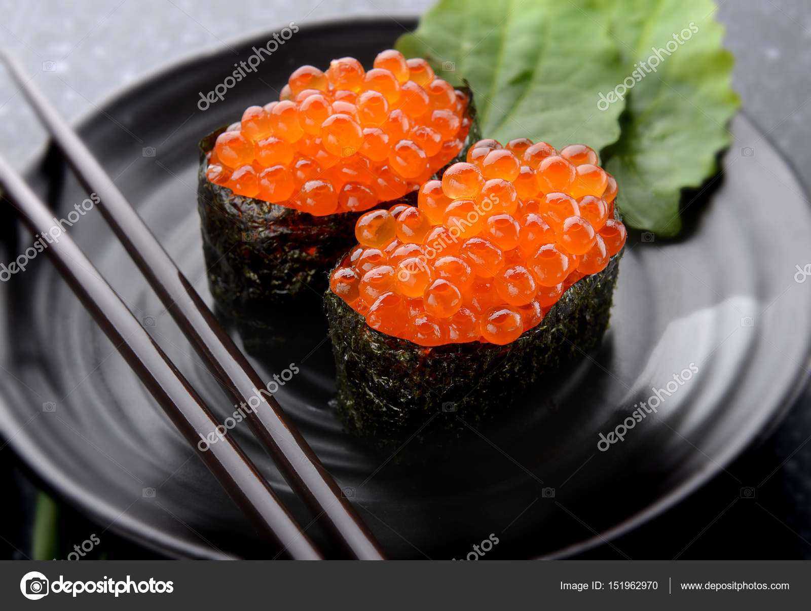 Salmon eggs or Ikura in Japanese style. Stock Photo by ©lewzsan.gmail.com  151962970