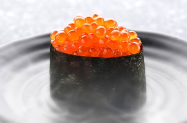 Somon Yumurta veya Ikura Japon tarzı.
