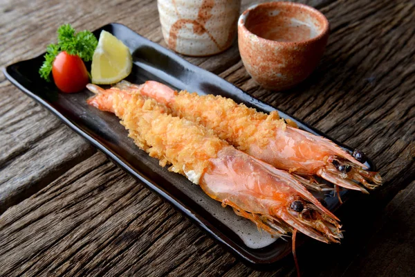 日本风味油炸虾. — 图库照片