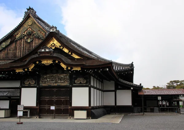 京都城二城堡 Ninomaru 宫外景 — 图库照片