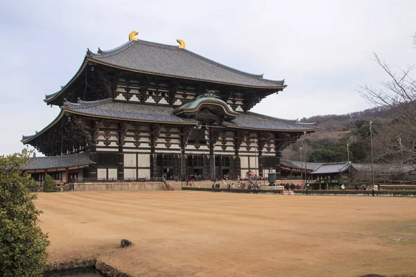 Gran Salón Buda Del Gran Templo Oriental Nara Japón —  Fotos de Stock