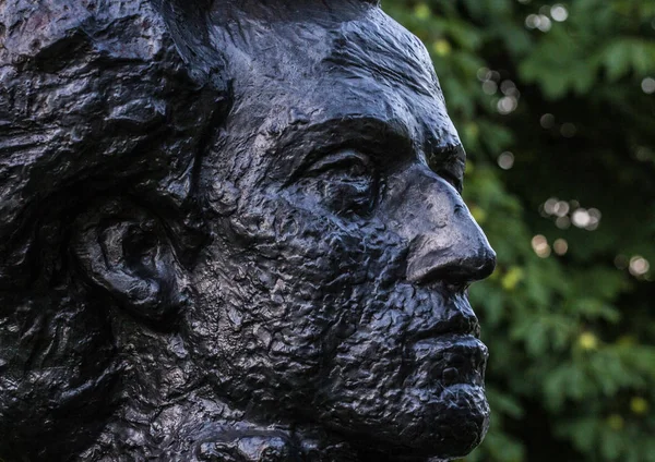 Monumenti Personaggi Famosi Busto Chopin Nel Parco Mosca Russia 2017 — Foto Stock