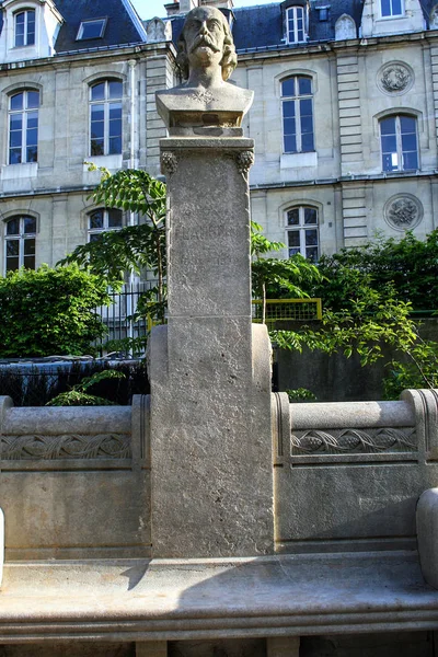 2008 Parijs Frankrijk Monument Aan Beroemde Mensen Van Frankrijk Bezienswaardigheden — Stockfoto