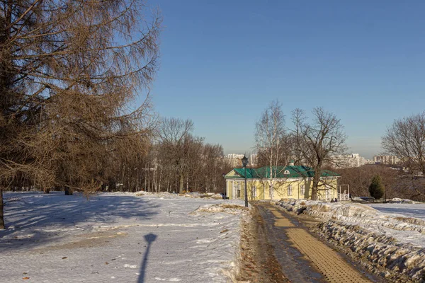 2019 Moscovo Rússia Pavilhão Palácio 1825 Kolomenskoye Única Parte Palácio — Fotografia de Stock