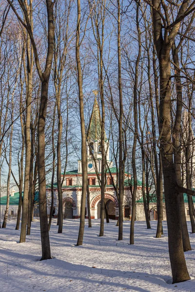 2019 Moscovo Rússia Portão Dianteiro Portão Principal Corte Real Parque — Fotografia de Stock