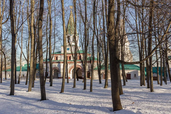 2019 Moscovo Rússia Portão Dianteiro Portão Principal Corte Real Parque — Fotografia de Stock