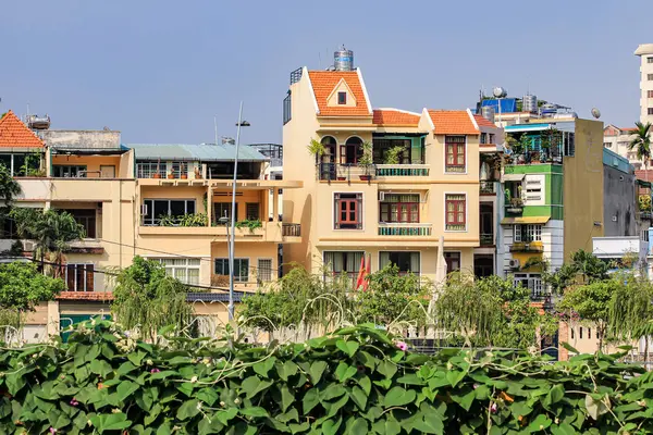 2015 Chi Minh City Wietnam Architektura Nowoczesnego Miasta Chi Minh — Zdjęcie stockowe
