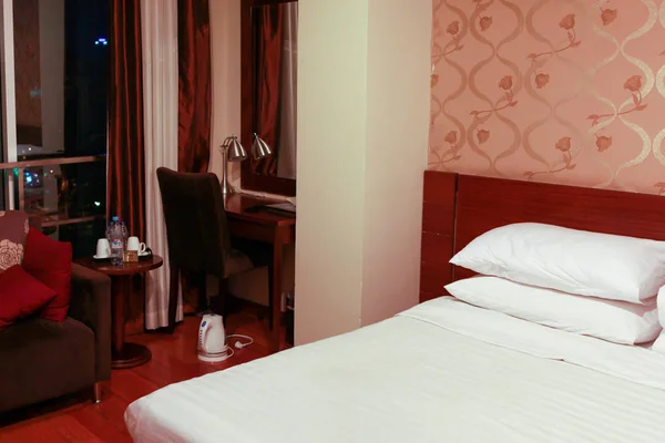 2015 Cidade Chi Minh Vienam Quarto Hotel Interior Viajar Pela — Fotografia de Stock