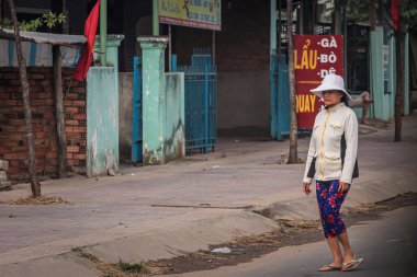 304.2015, Phan Thiet, Vietnam. Vietnamlılar günlük işlerini yapıyorlar..