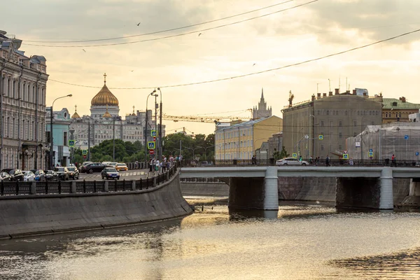 2018 Moskva Rusko Historické Město Moskva Dnes Létě Cestování Rusku — Stock fotografie