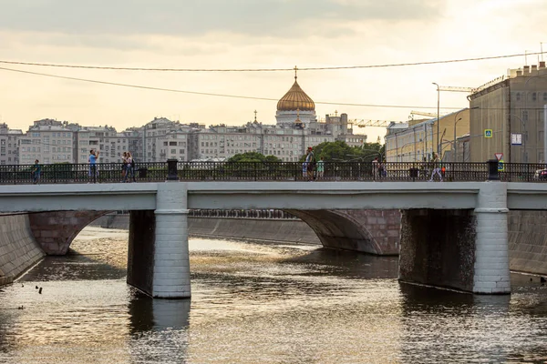 2018 Μόσχα Ρωσία Ιστορικό Τοπίο Της Μόσχας Καλοκαίρι Απόψε Ταξίδι — Φωτογραφία Αρχείου
