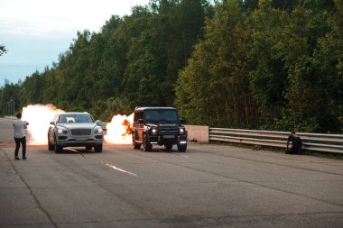 Sokak yarışı sürücü kavramı