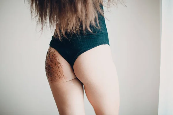 Beautiful Model Butt Scrub — Stock Photo, Image