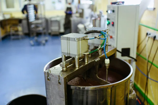 Fabricación Chocolate Artesanal Máquina Melanger — Foto de Stock