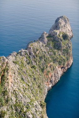 Güzel manzara, deniz kaya 