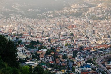 Kızıl Kule kule Alanya Yarımadası'nda, Antalya bölgesinde, Türkiye, Asya. Ünlü turizm hedef.