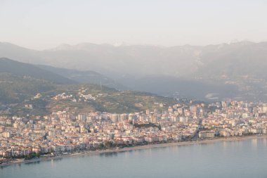 Kızıl Kule kule Alanya Yarımadası'nda, Antalya bölgesinde, Türkiye, Asya. Ünlü turizm hedef.