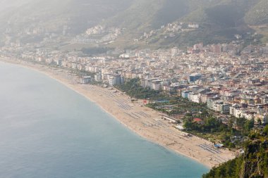 Kızıl Kule kule Alanya Yarımadası'nda, Antalya bölgesinde, Türkiye, Asya. Ünlü turizm hedef.