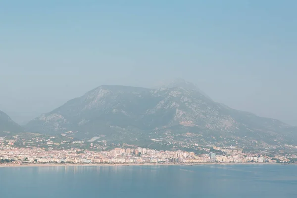 Kizil Kule Tower Alanya Peninsula Antalya District Turkey Asia Famous — Stock Photo, Image