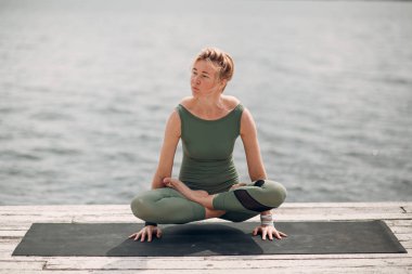 Yoga kadın poz