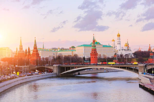 Mañana Sobre Kremlin Moscú — Foto de Stock