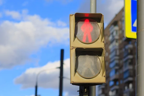 街上的红绿灯 — 图库照片
