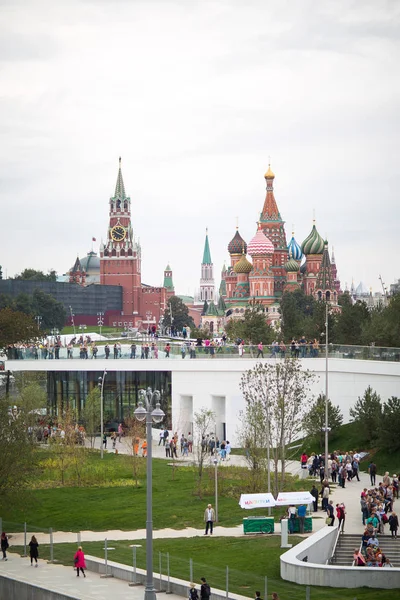 모스크바 2017 개통의 Zaryadye 모스크바 러시아 프로젝트는 Scofidio 크렘린을 향미료의 — 스톡 사진
