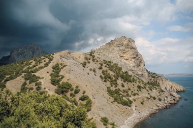 Kırım'dağların güzel manzara.