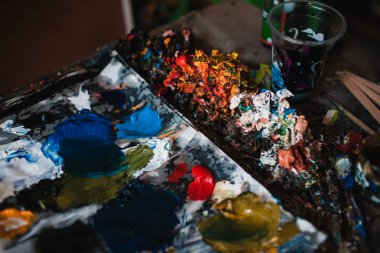 Palette yağlı boya