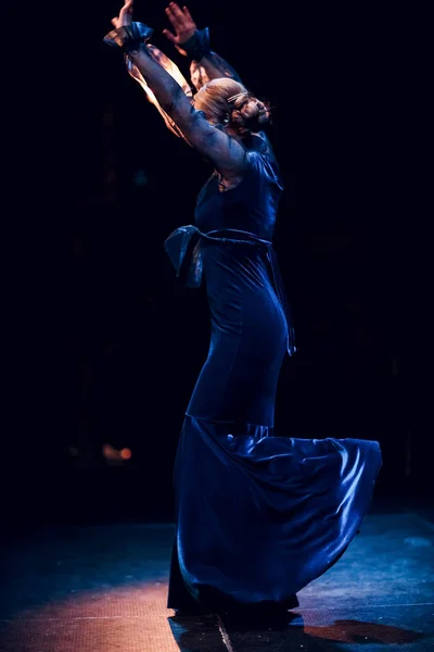 Flamenco Spanien Tanz Tracht — Stockfoto