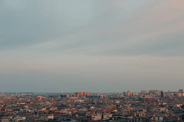 Vista Paris Com Montparnasse — Fotografia de Stock