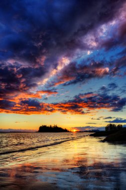 pitoresk deniz manzara